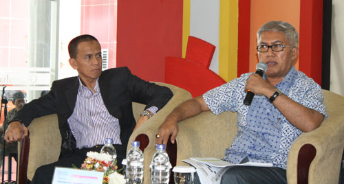 Fauzi Azis didampingi Didin Bagito