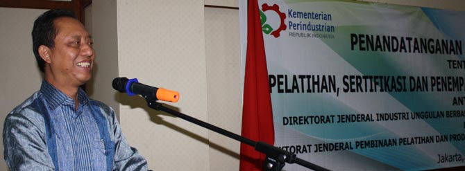 Dirjen Industri Unggulan Berbasis Teknologi Tinggi (IUBTT), Kementerian Perindustrian, Budi Darmadi Dirjen Industri Unggulan Berbasis Teknologi Tinggi (IUBTT), Kementerian Perindustrian, Budi Darmadi