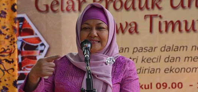 Direktur Jenderal IKM Kementerian Perindustrian, Euis Saedah Direktur Jenderal IKM Kementerian Perindustrian, Euis Saedah