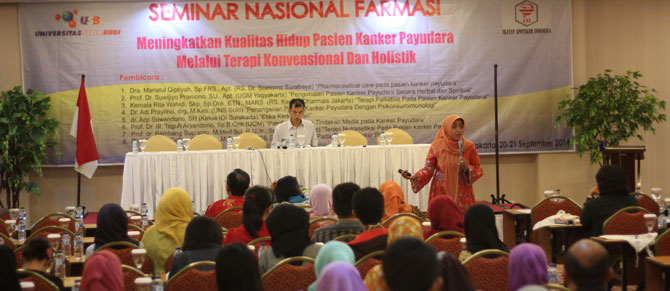 Seminar Nasional Kanker Payudara Universitas Setia Budi (USB) Surakarta