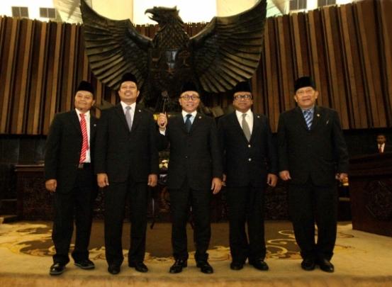 Pimpinan MPR RI Periode 2014 - 2019