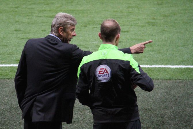 Manager Arsenal Arsene Wenger