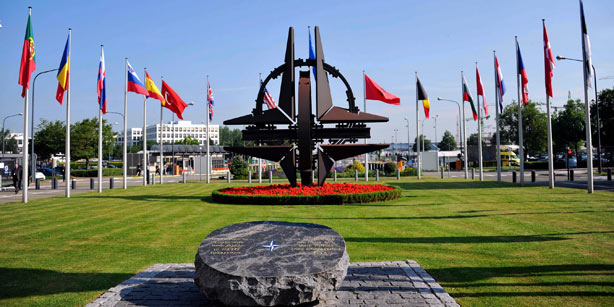 Kantor pusat NATO di Brussel, Belgia (nato)