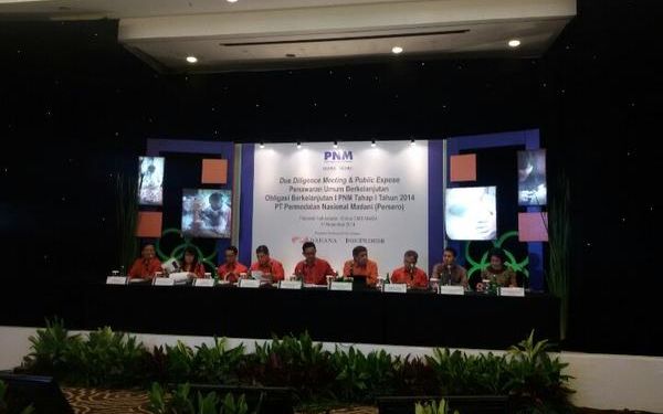 Suasana Due Diligence & Public Expose Penawaran Umum Obligasi Berkelanjutan I PNM Tahun 2014